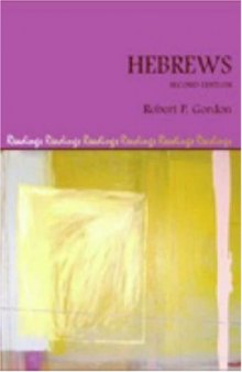Hebrews, Second Edition (Readings: a New Biblical Commentary)