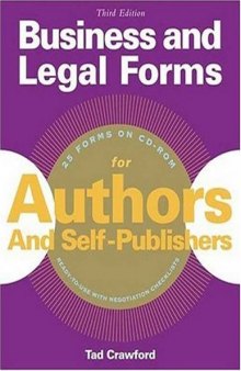 Business and Legal Forms for Authors and Self Publishers (Business & Legal Forms for Authors & Self-Publishers)