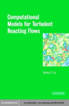 Computational models for turbulent reacting flows