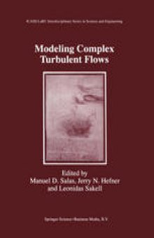 Modeling Complex Turbulent Flows