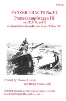 Panzerkampfwagen III Ausf E-F-G-H 1938-41