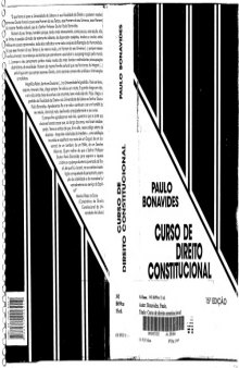 Curso de Direito Constitucional 15 ed.