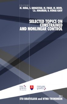 Selected Topics on Constrained and Nonlinear Control: Textbook