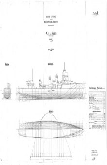 Les dessins de navires de la marine française - LA FLORE 1935