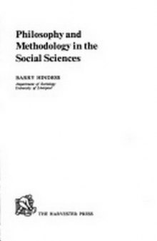 Philosophy and Methodology in the Social Sciences  