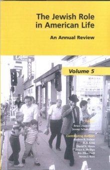 Casden Institute for the Study of the Jewish Role in American Life: An Annual Review