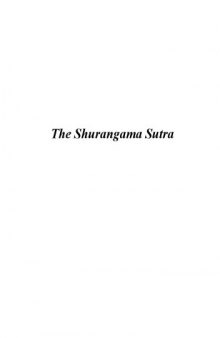 The Suranghama Sutra