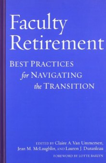 Faculty Retirement: Best Practices for Navigating the Transition