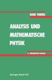 Analysis und mathematische Physik