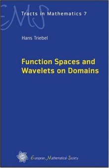 Function Spaces and Wavelets on Domains (EMS tracts in mathematics, vol.7)