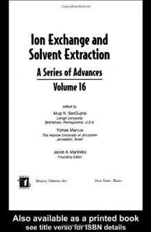 Ion Exchange And Solvent Extraction