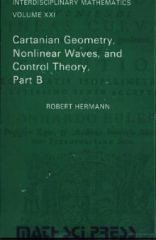 Cartanian geometry, nonlinear waves, and control theory. Part B