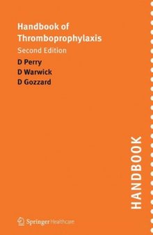 Handbook of Thromboprophylaxis, 2nd Edition  