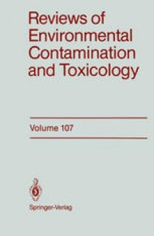 Reviews of Environmental Contamination and Toxicology: Continuation of Residue Reviews, United States Environmental Protection Agency Office of Drinking Water Health Advisories