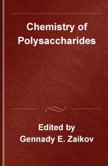 Chemistry of polysaccharides