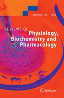 Reviews of Physiology Biochemistry and Pharmacology