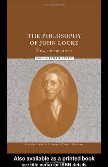 The Philosophy of John Locke: New Perspectives 
