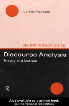 An Introduction to Discourse Analysis - Theory and Method