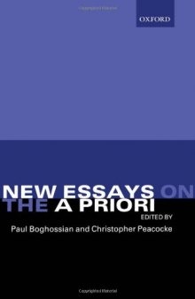 New Essays on the A Priori