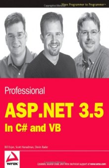 Professional ASP.NET 3.5 in C and VB