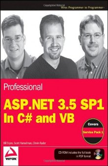 Professional ASP.NET 3.5 SP1 Edition: In C# and VB