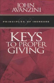 Keys to Proper Giving