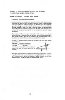 Conceptual-physics-Solution manual -10th edition