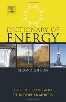 Dictionary of Energy, Second Edition