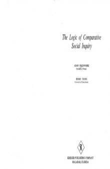 The Logic of Comparative Social Inquiry