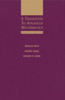 A transition to advanced mathematics