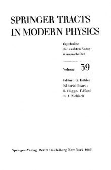 Electron and Photon Interactions at High Energies (STMP 39, Springer 1965)