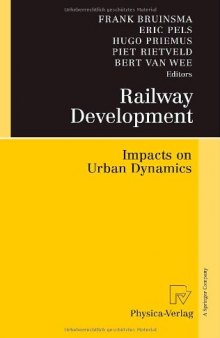 Railway development: impacts on urban dynamics  
