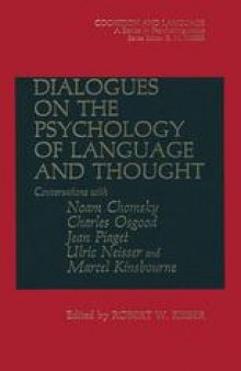 Dialogues on the Psychology of Language and Thought