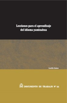 Lecciones para el aprendizaje del idioma Yaminahua