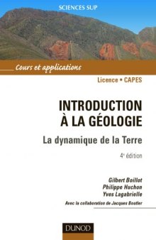 Introduction e  la geologie.. la dynamique de la lithosphere 