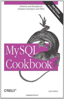 MySQL Cookbook, 2nd Edition  