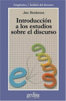 Introduccion a los Estudios sobre el Discurso (Spanish Edition)