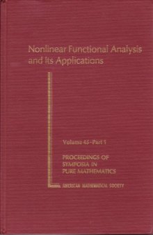 Nonlinear Functional Analysis and Its Applications, Part 2
