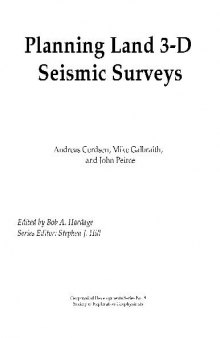 Planning Land 3-D Seismic Surveys