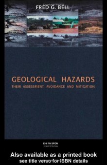 Geological hazards: their assessment, avoidance, and mitigation