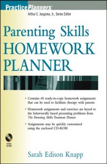 Parenting Skills Homework Planner (Practice Planners)
