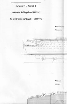 Niemiecki lotniskowiec Graf Zeppelin plany i 3D