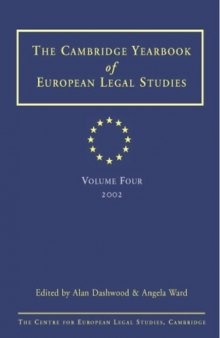 The Cambridge Yearbook of European Legal Studies