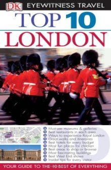 Top 10 London (Eyewitness Top 10 Travel Guides)  