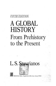 A Global History: From Prehistory to the 21st Century