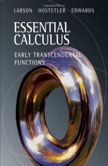 Essential Calculus: Early Transcendental Functions