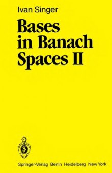 Bases in Banach Spaces II  