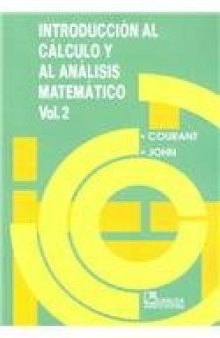 Introducción al cálculo y al análisis matemático - Vol 2  