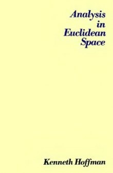 Analysis in Euclidean space  