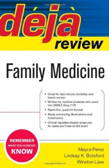 Deja Review Family Medicine  